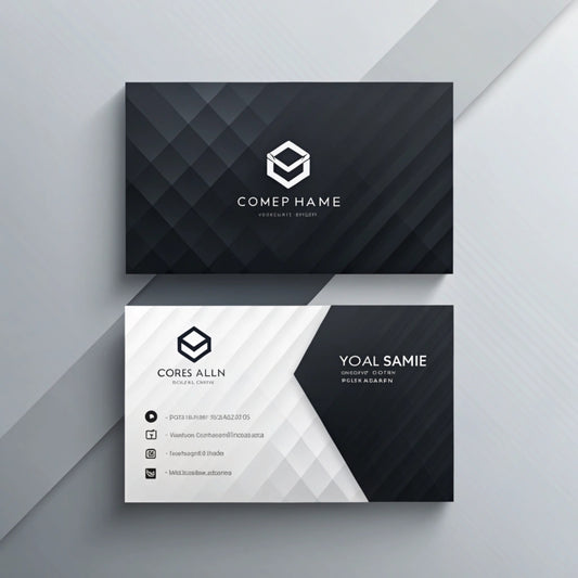Suede Business Cards